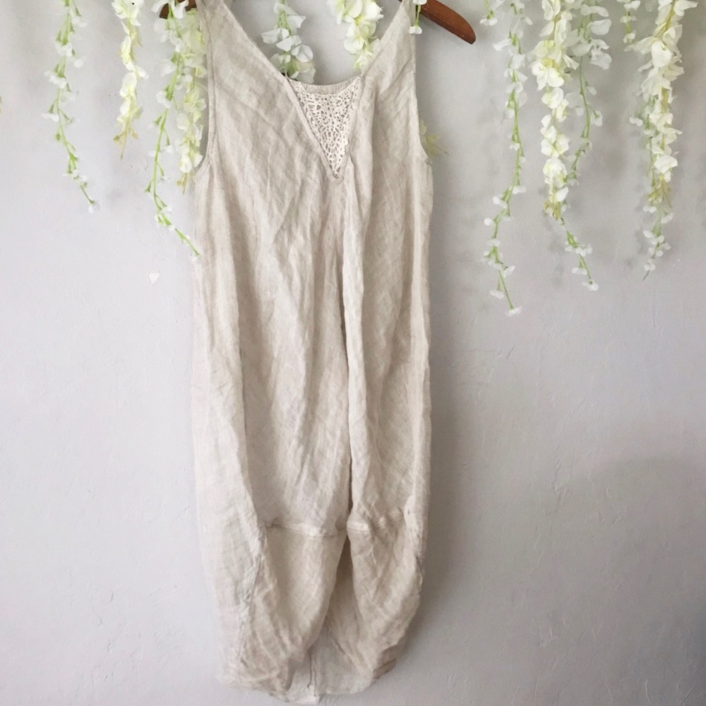 Bohemian Linen Beach Cover-up